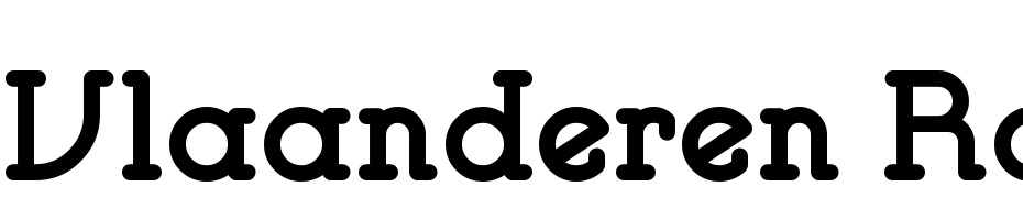 Vlaanderen Round Yazı tipi ücretsiz indir